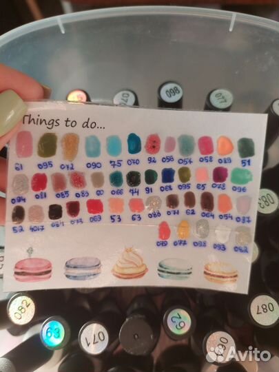 Набор гель лаков бу