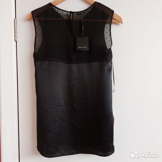 Блузка шелковая Massimo Dutti