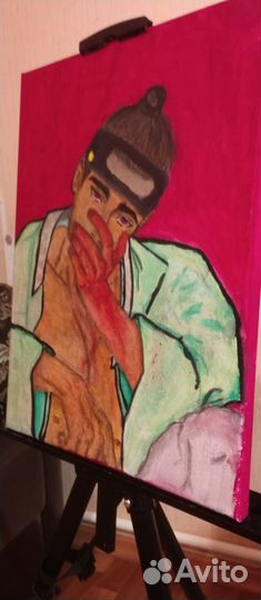 Картина акрилом на холсте