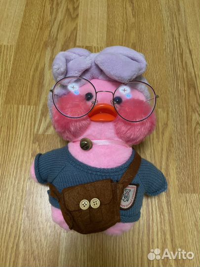 Мягкая игрушка уточка lalafanfan