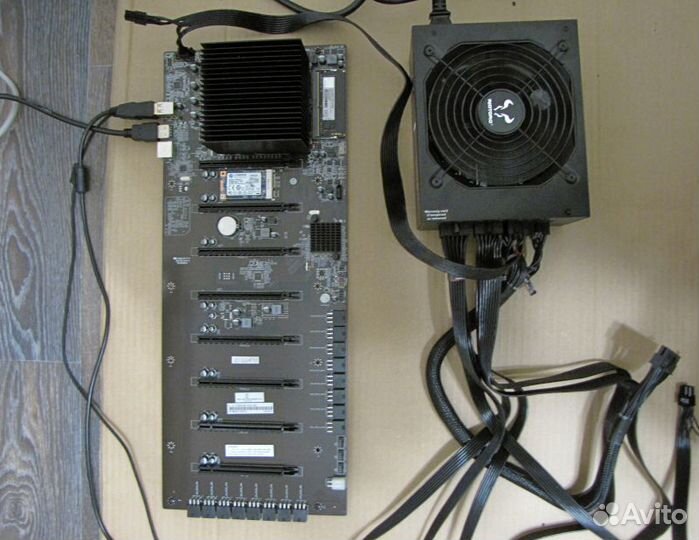 Мат. плата для майнинга C.B250A-BTC plus V20