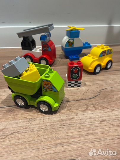 Lego duplo мои первые машинки