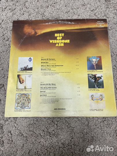 Виниловые пластинки Lp Wishbone ash