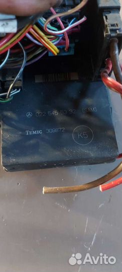 Блок предохранителей на Mercedes W210