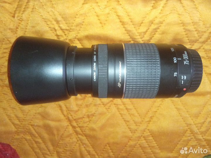 Объектив canon ef 75 300mm ultrasonic