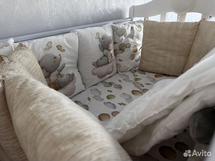 Бортики в кроватку