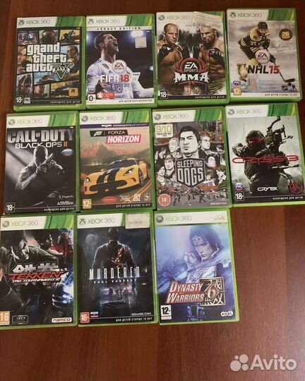 Игры наX box 360