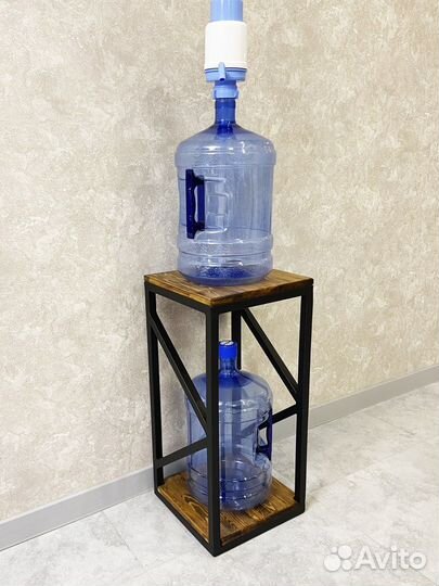 Тумба стеллаж для бытылированной воды и кулера