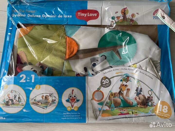 Развивающий коврик tiny love сказочный лес