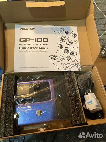Процессор гитарный Valeton gp 100