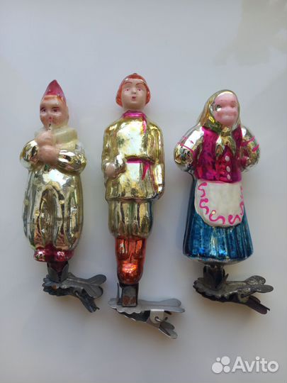 Ёлочные игрушки СССР