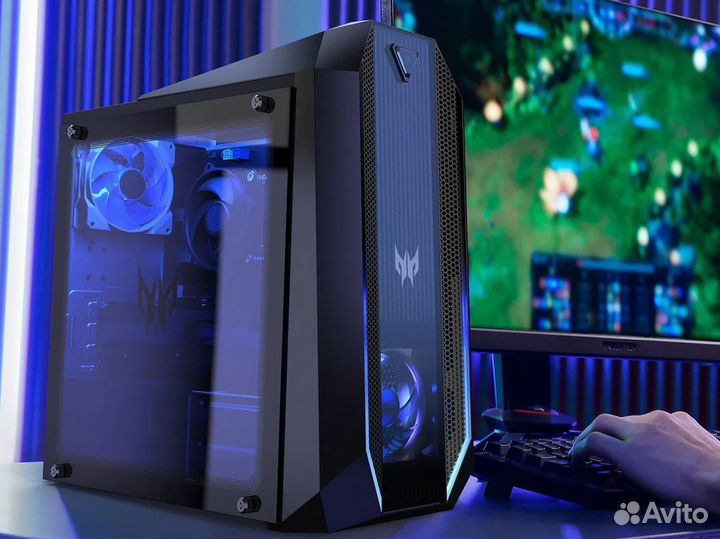 Мощный игровой компьютер nvidia GeForce 3070