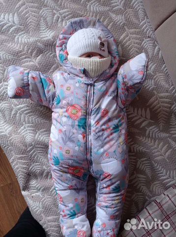 Комбинезон для девочки baby go демисезонный 68