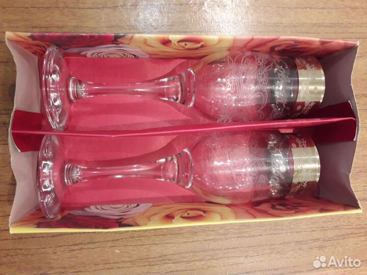 Бокалы. Праздничный набор из 2 штук