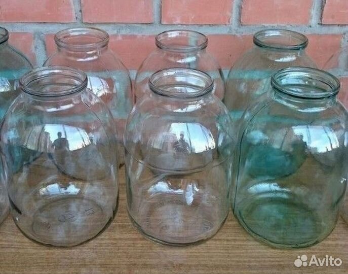Банки стеклянные 3 литра 30 штук