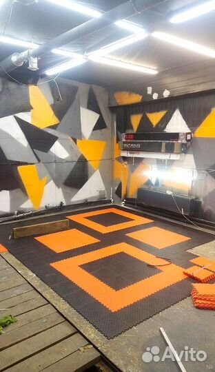 Пвх плитка для гаража купить