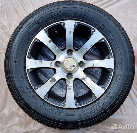 Колеса на Peugeot и Citroen R14
