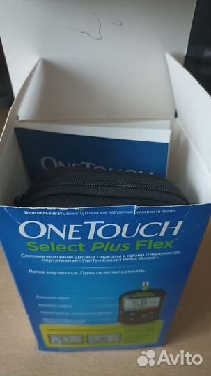 Глюкометр one touch select plus flex
