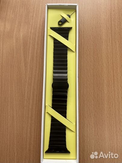 Блочный металл браслет для Apple Watch 42/44/45/49