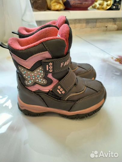 Ботинки зимние для девочки 25