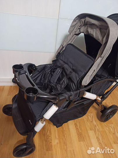 Детская коляска для двойни новые Luxmom 3201 доста