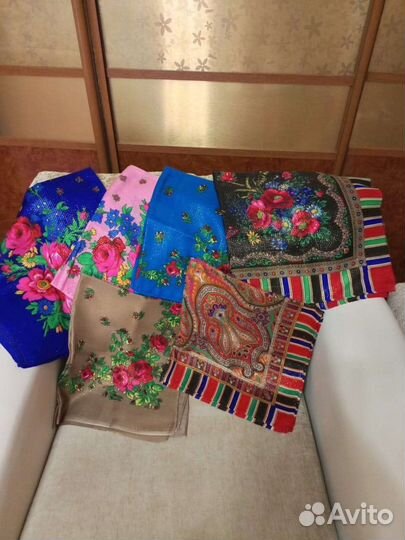 Платки и шали СССР