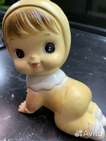 Кукла - малыш - ползун - Югославия 70 г.г