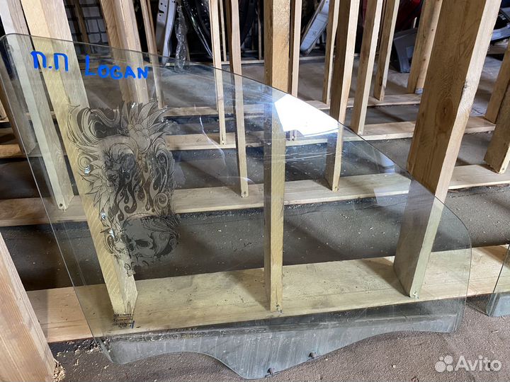 Боковые стекла Renault Logan 1