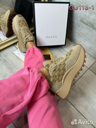 Кроссовки женские gucci