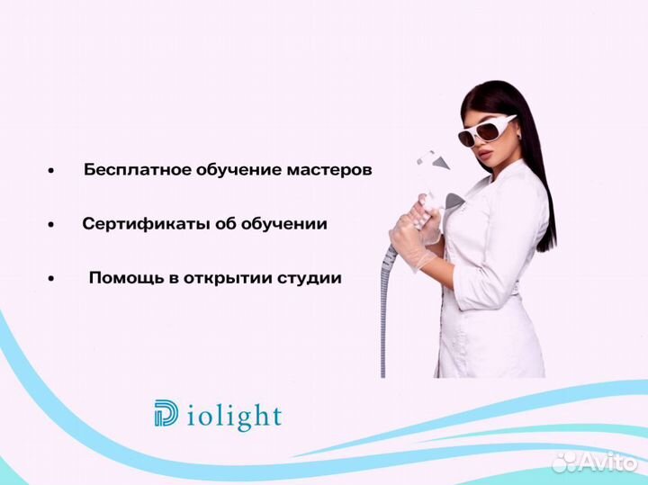 Диодный лазер DioLight 1800вт 2024 в рассрочку