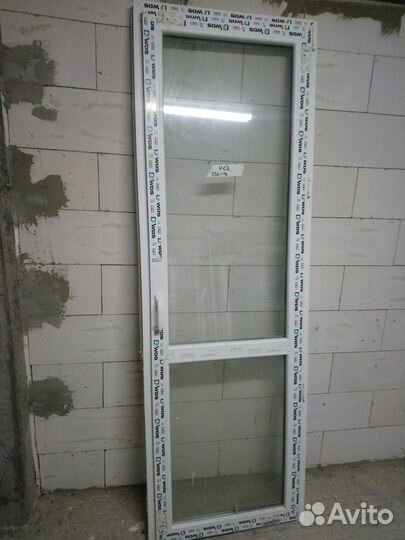 Двери металлопластиковые бу (размеры в описании)