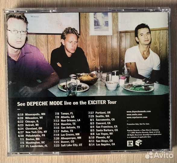 Depeche Mode – Exciter - Interview Disc (промо)