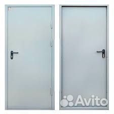 Дверь противопожарная металлическая
