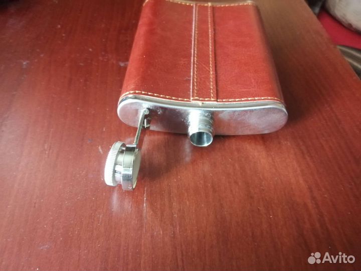 Новая Фляжка 240мл «10 алкогольных заповедей»