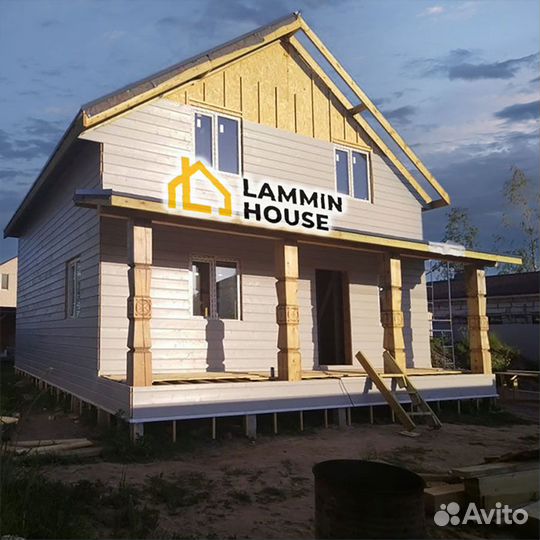 Сип панели. Сэндвич панели 2500х625х124 мм