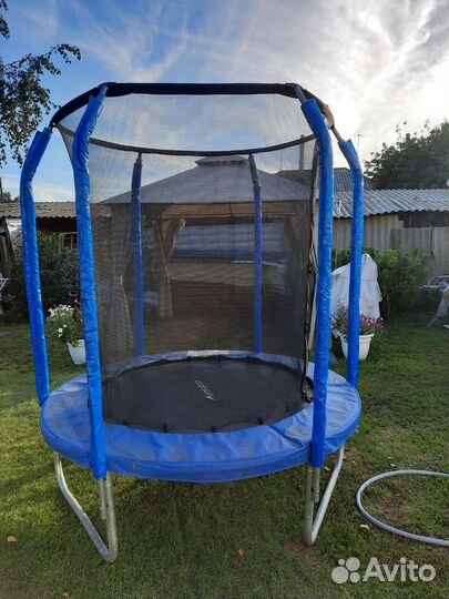 Детский батут с сеткой