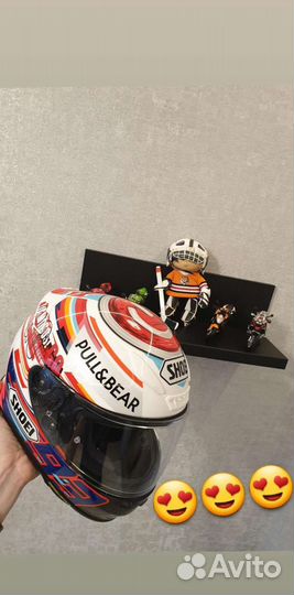 Шлем Shoei NXR marquez power UP TC-1