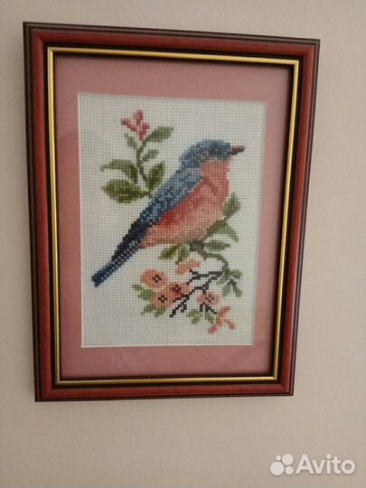 Картина вышивка