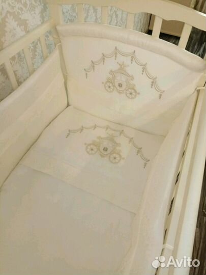 Комплект детского белья и бортики Lappetti