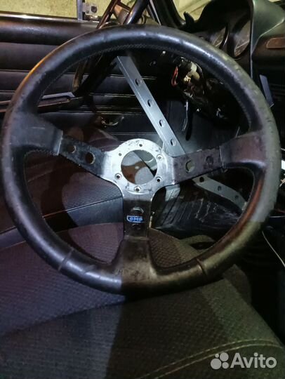 Спортивный руль на ваз