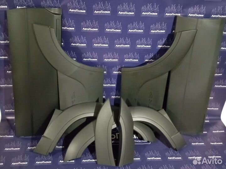 Молдинги Бертони Шевроле Нива Chevrolet Niva