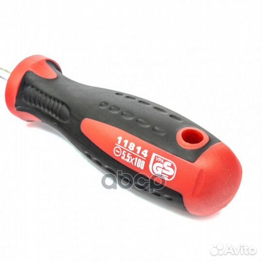 Matrix Отвертка Profi SL5,5x100 mm S2 двкухкомп