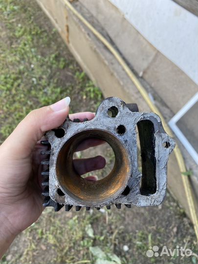 Цилиндр на мопед альфа 72 куба