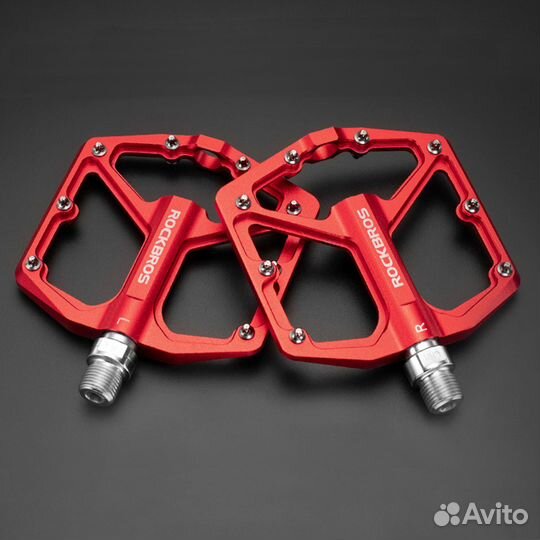 Велопедали Rockbros алюминиевые на промах