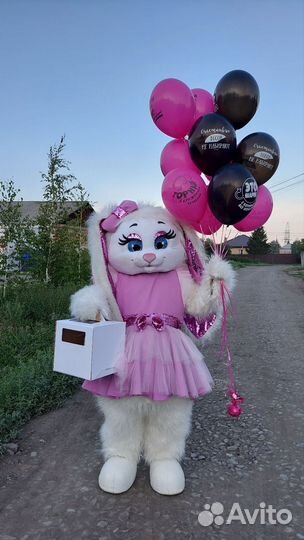 Ростовой Мишка Тедди и зайка Ляля.Поздравления