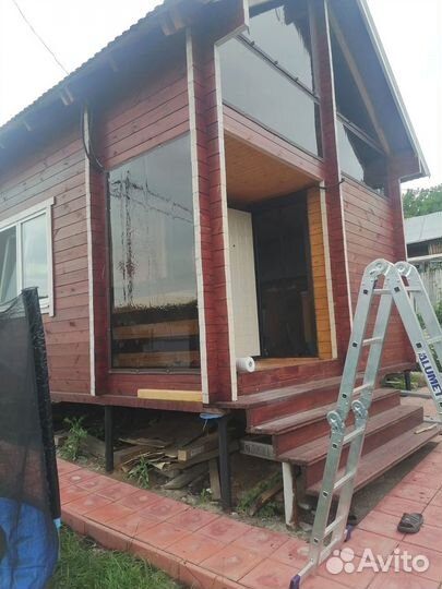 Мягкие окна для террасы