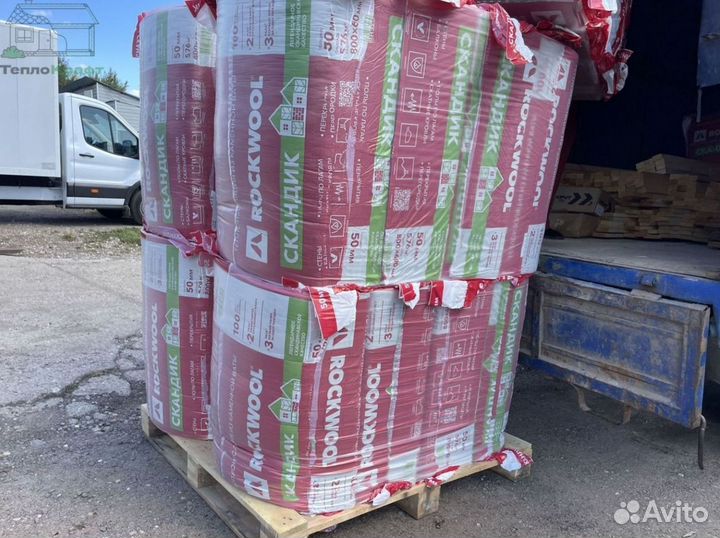 Утеплитель Rockwool Скандик за м2 для крыши