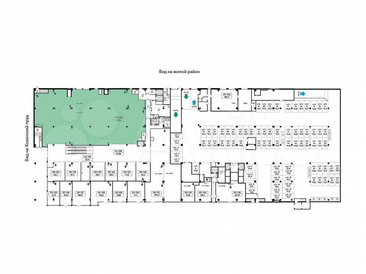 Сдам торговое помещение, 1175.1 м²