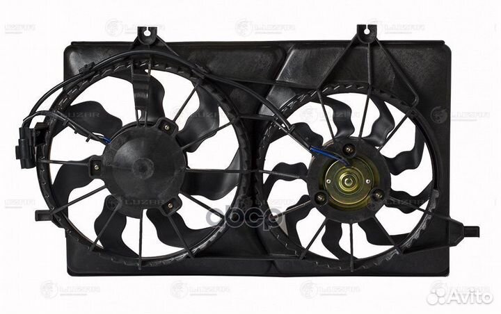 Вентилятор охл./конд. с кожухом (блок из 2 вент