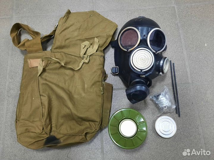 Противогаз гражданский гп-7В (оригинал, СССР)